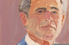 George Bush Paintings Image