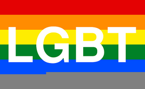 Gay Pride Flag Clipart Image