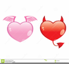 Good Vs Evil Clipart Image