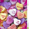 Valentine Candy Hearts Clipart Image