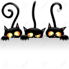 Scary Cat Clipart Image