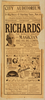 Richards, The World S Greatest Magician And His Big Company The Biggest Stage Show Of The Entire Season. Image