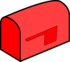 Red Mailbox Clip Art