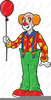 Funny Clown Clipart Image