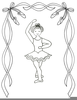 Russian Ballet Clipart Image