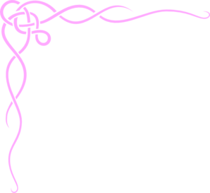 Light Pink Swirl Clip Art