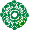 Green Flower Clip Art