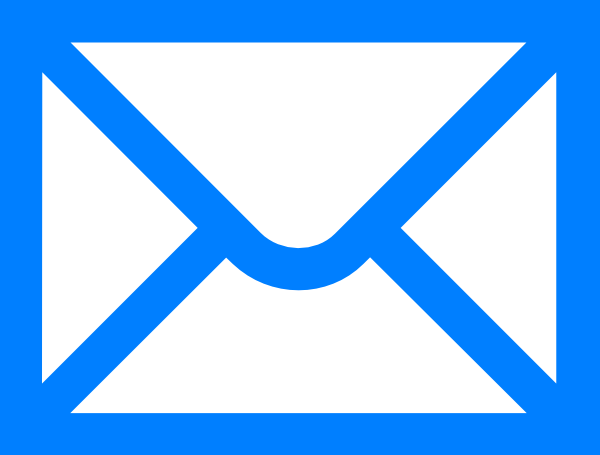 email clipart blue - photo #3