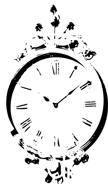 antique clock clipart - photo #45