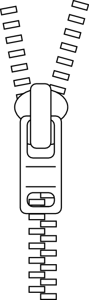 clipart of a zipper - photo #22