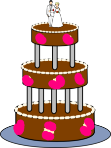 Wedding Cake Clip Art