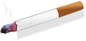 Burning Cigarette Clip Art