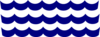 Wave Pattern Navy Clip Art
