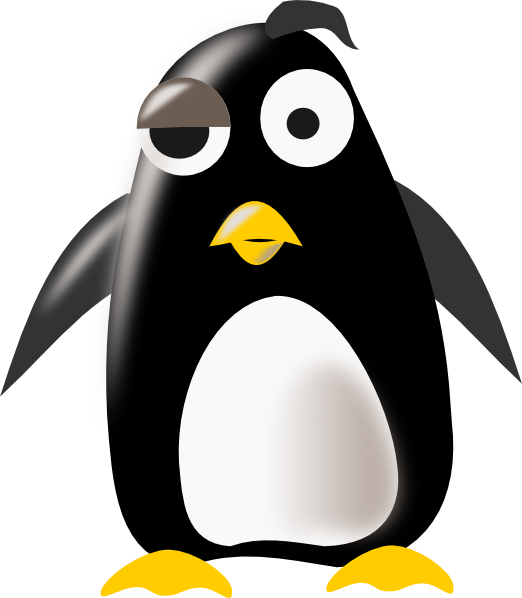 clip art cartoon penguin - photo #41
