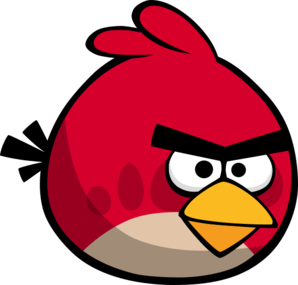 Red Angry Bird Clip Art