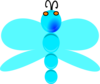 Dragon Fly With Eyes Clip Art