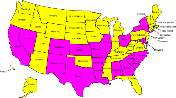 clip art us map free - photo #32