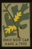  Only God Can Make A Tree  Clip Art