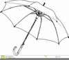 Open Umbrella Clipart Image