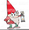Lawn Gnome Clipart Image