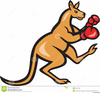 Free Kick Boxing Clipart Image