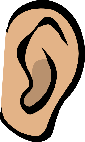 free clip art of an ear - photo #1