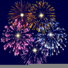 Clipart Fireworks Image