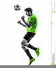 Soccer Player Clipart Image