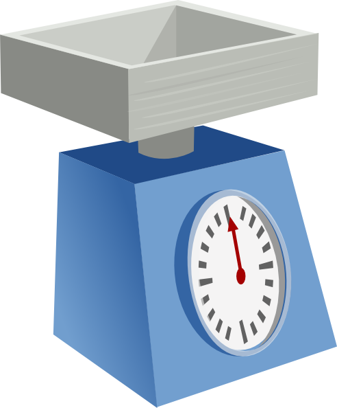 weighing scale clipart