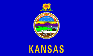 Us Kansas Flag Clip Art