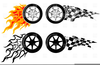 Racing Flame Clipart Free Image