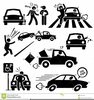 Person Driving A Car Clipart Image