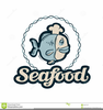 Free Clipart Cartoon Seafood Image