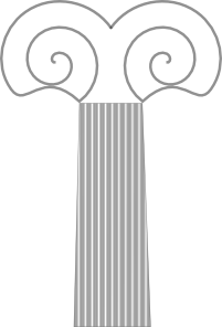 Neoionic Column Clip Art