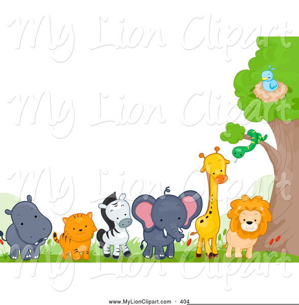 Cartoon Zoo Animal Clipart Free | Free Images at  - vector clip  art online, royalty free & public domain
