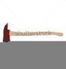 Wood Badge Axe Log Clipart Image