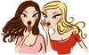 Clipart Gossiping People Image