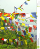 Tibetan Prayer Flags Clipart Image