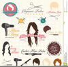 Vintage Beauty Salon Clipart Image