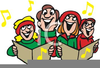 Christmas Carollers Clipart Image