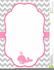 Baby Shower Invitation Clipart Image