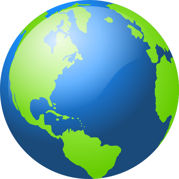 animated globe clipart - photo #6