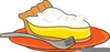 Lemon Meringue Pie Clipart Image