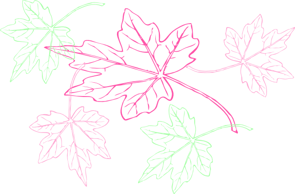 Larger Leaves Clip Art at Clker.com - vector clip art online, royalty