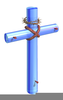 Blue Cross Clipart Image