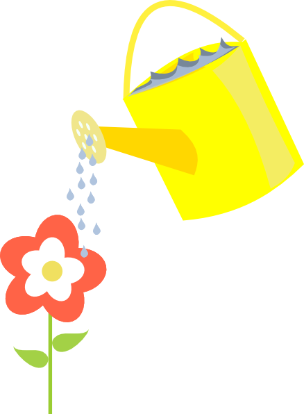 clipart watering plants - photo #5