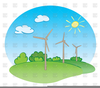 Wind Generator Clipart Image