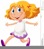 Clipart Girls Running Image