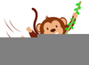 Clipart Of Hanging Monkey Image
