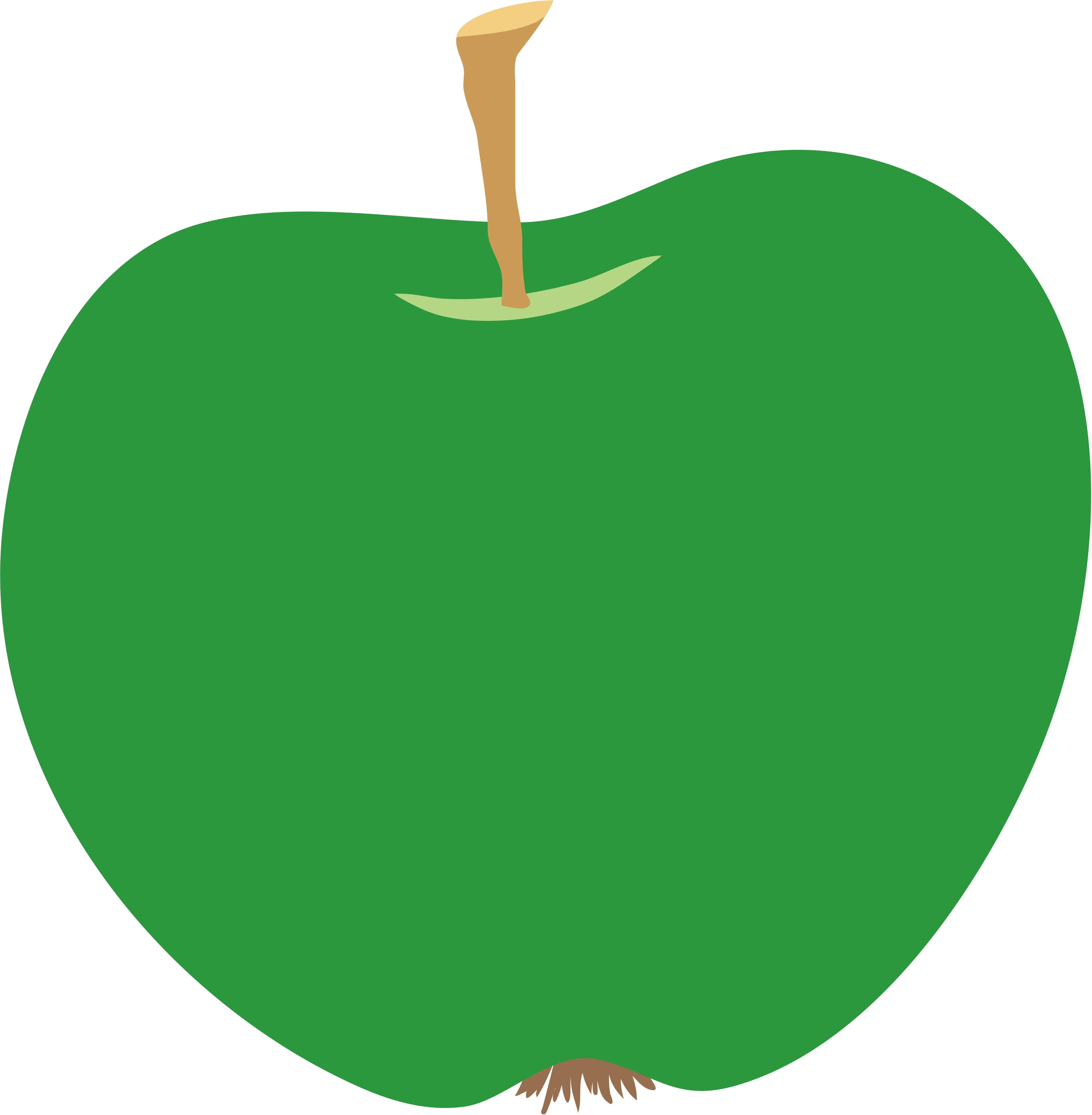 clipart green apple - photo #25